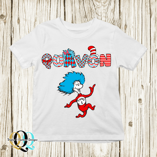 Custom Dr. Seuss Day Shirt