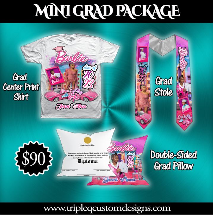 Mini Grad Package – Triple Q Custom Designs