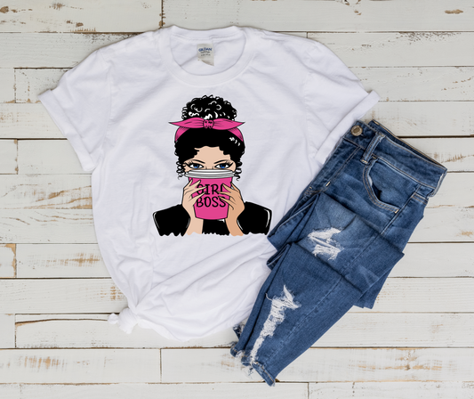 GIRL BOSS. Shirt