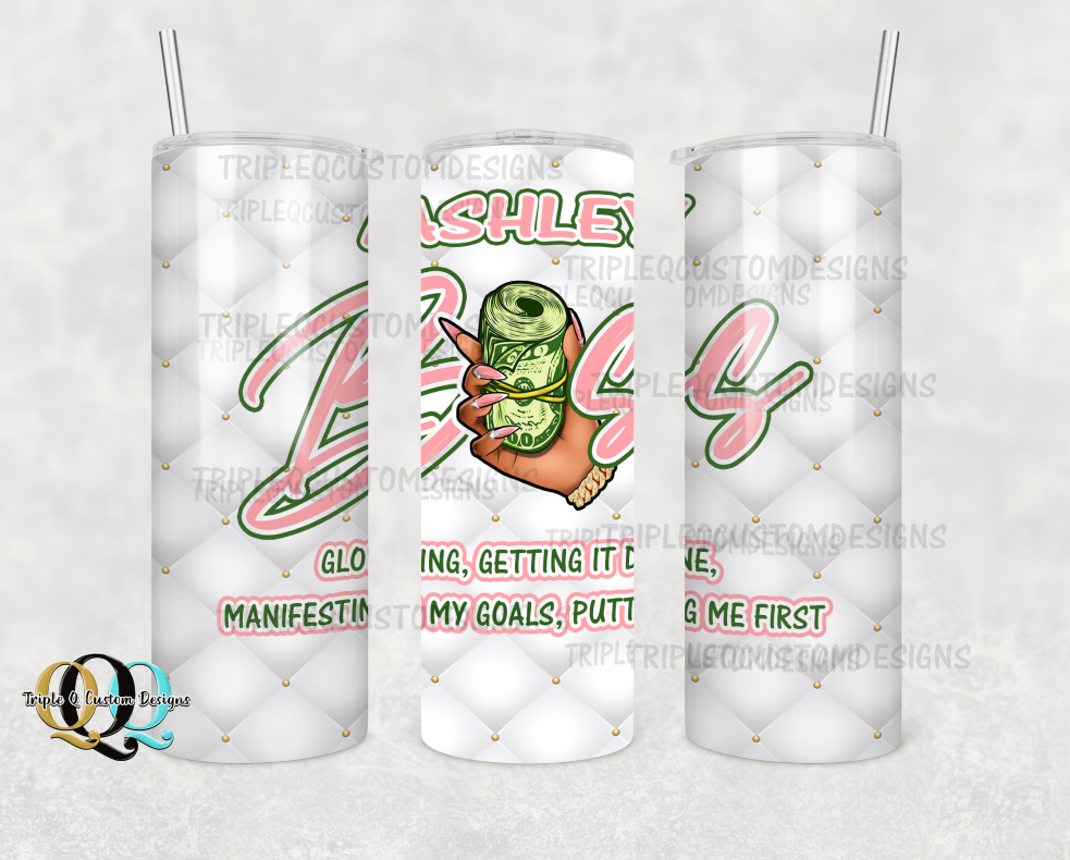 BOSS Tumbler / Sublimation Print / 20oz Tumbler