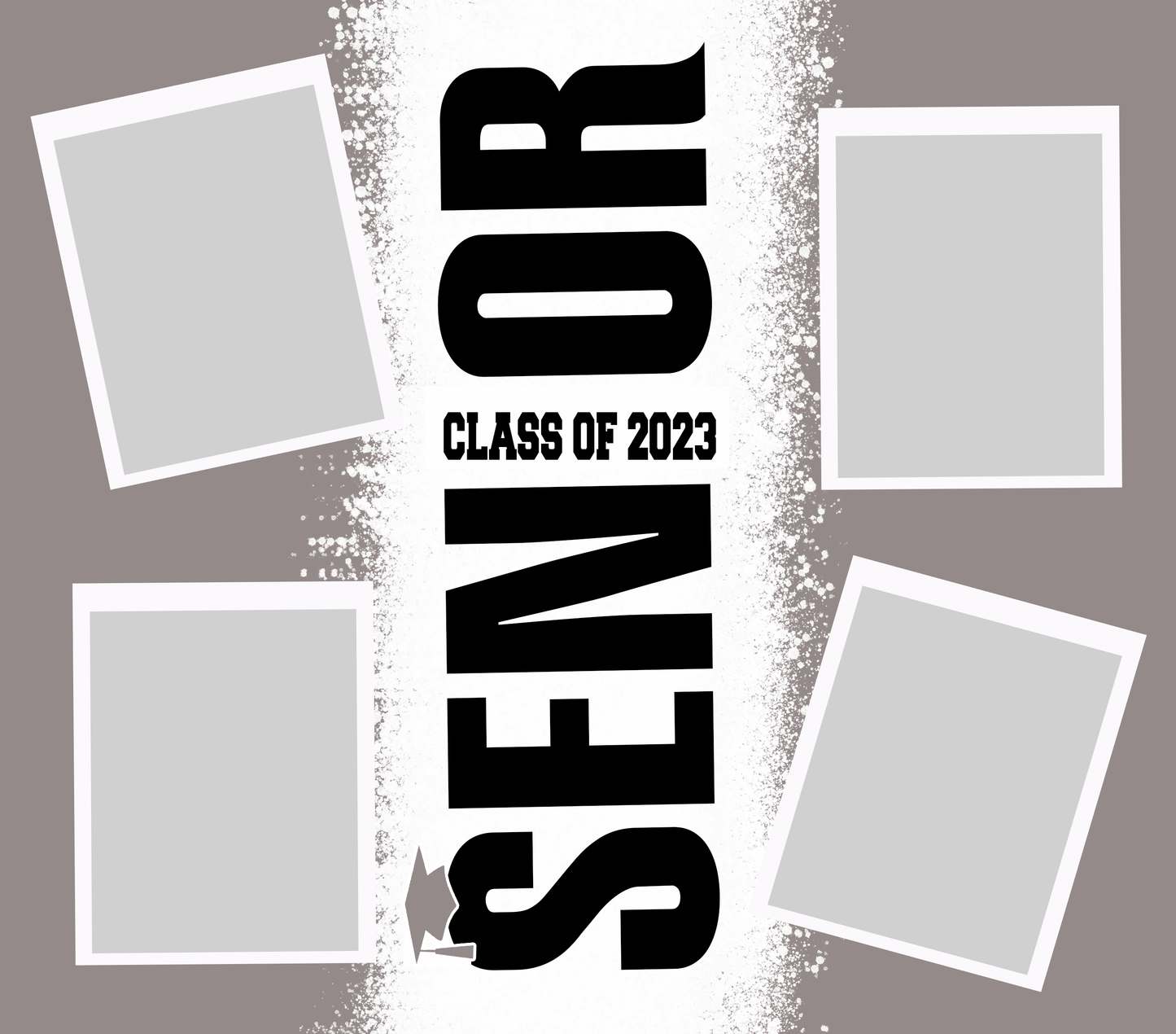 Solid Color Senior Tumbler