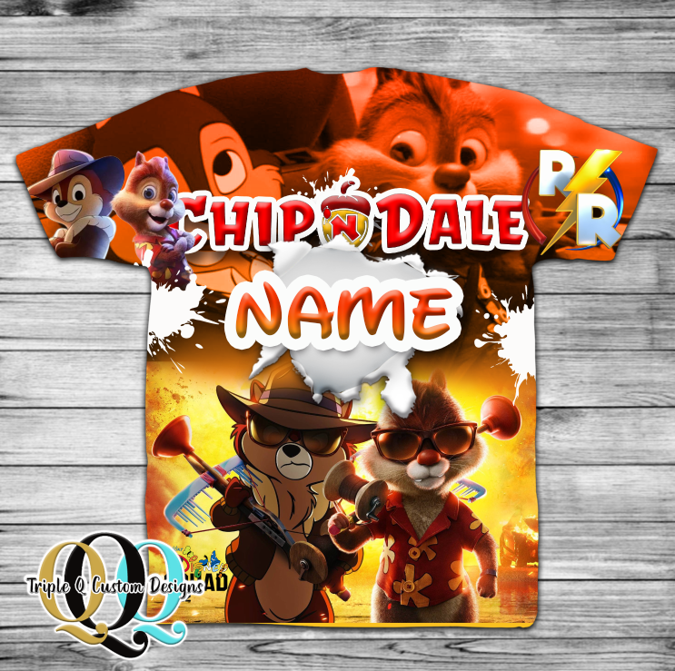 Custom Chip and Dale Shirt