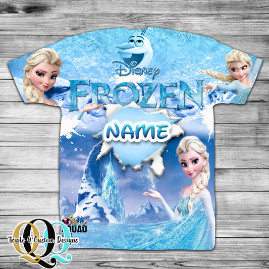 Custom Frozen Shirt