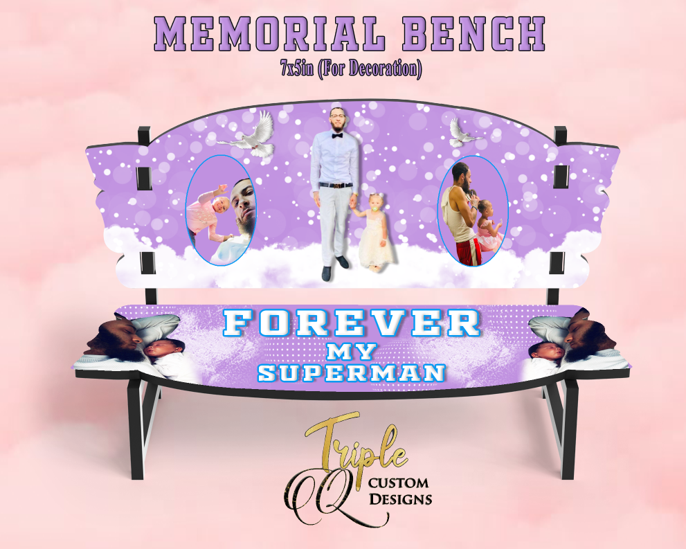 Custom Memorial Bench