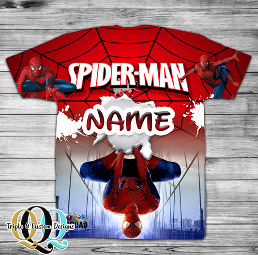 Spider Birthday Shirt