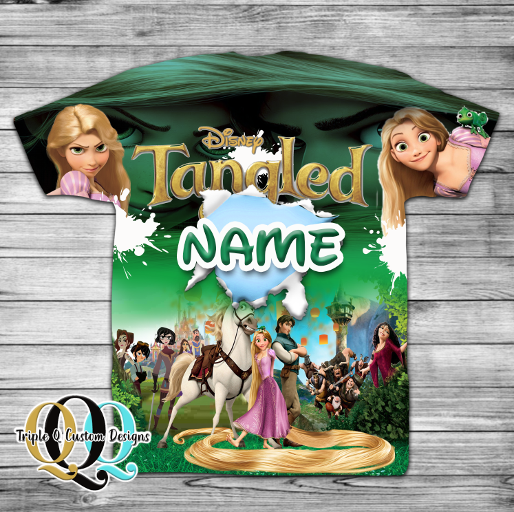 Tangled Birthday Shirt